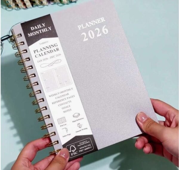 WhatsApp Image 2025-09-01 at 21.12.32 A5 2026 Double Spiral PP Planner Planificador Libreta