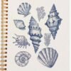 Spiral Notebook “Chic Beach” Cuaderno Universitario