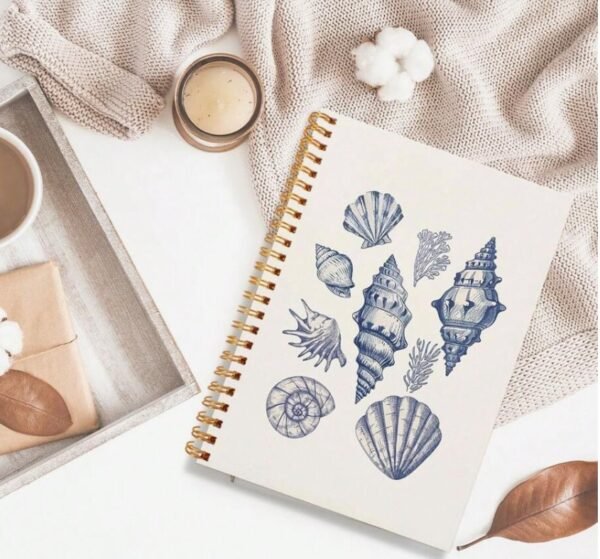 Spiral Notebook “Chic Beach” Cuaderno Universitario