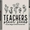 Inspirational Spiral Notebook for Teachers Cuaderno Para docentes